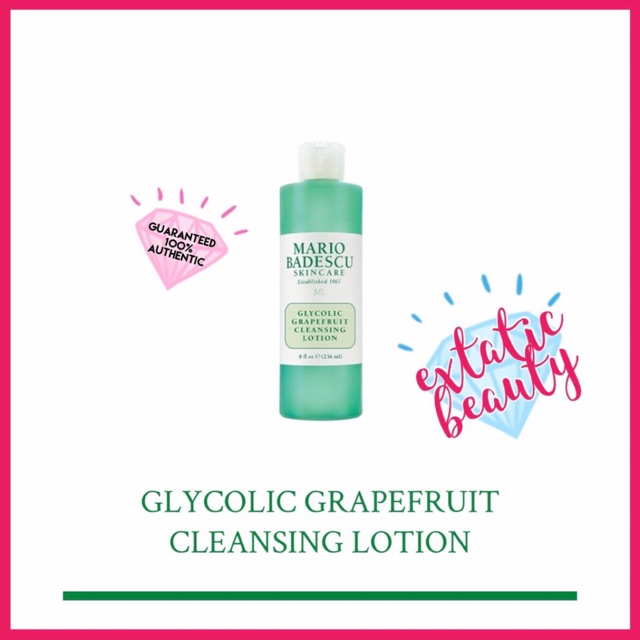 glycolic grapefruit cleansing lotion