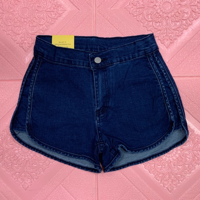 Dolphin shorts denim outlet