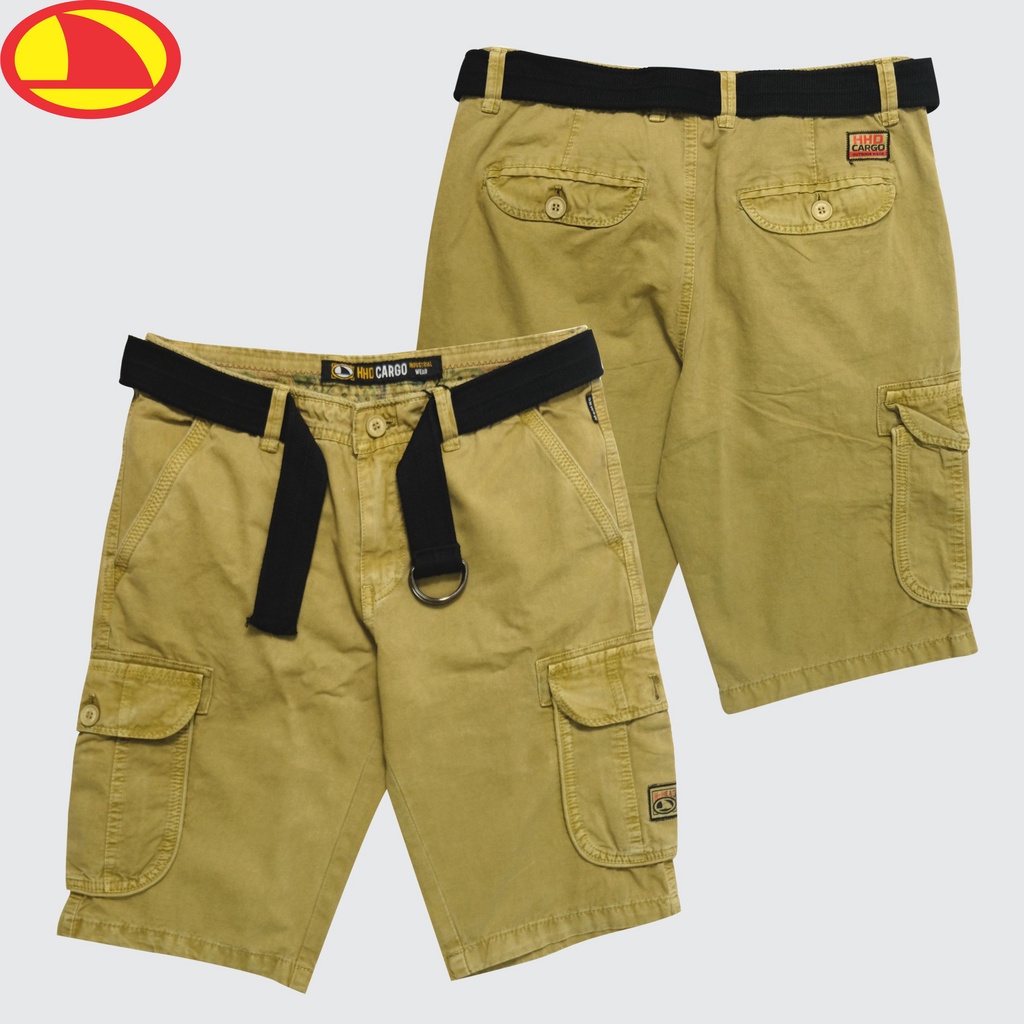 gray khaki shorts