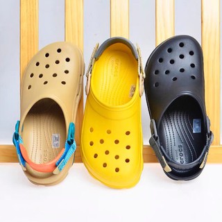 mens crocs with velcro strap