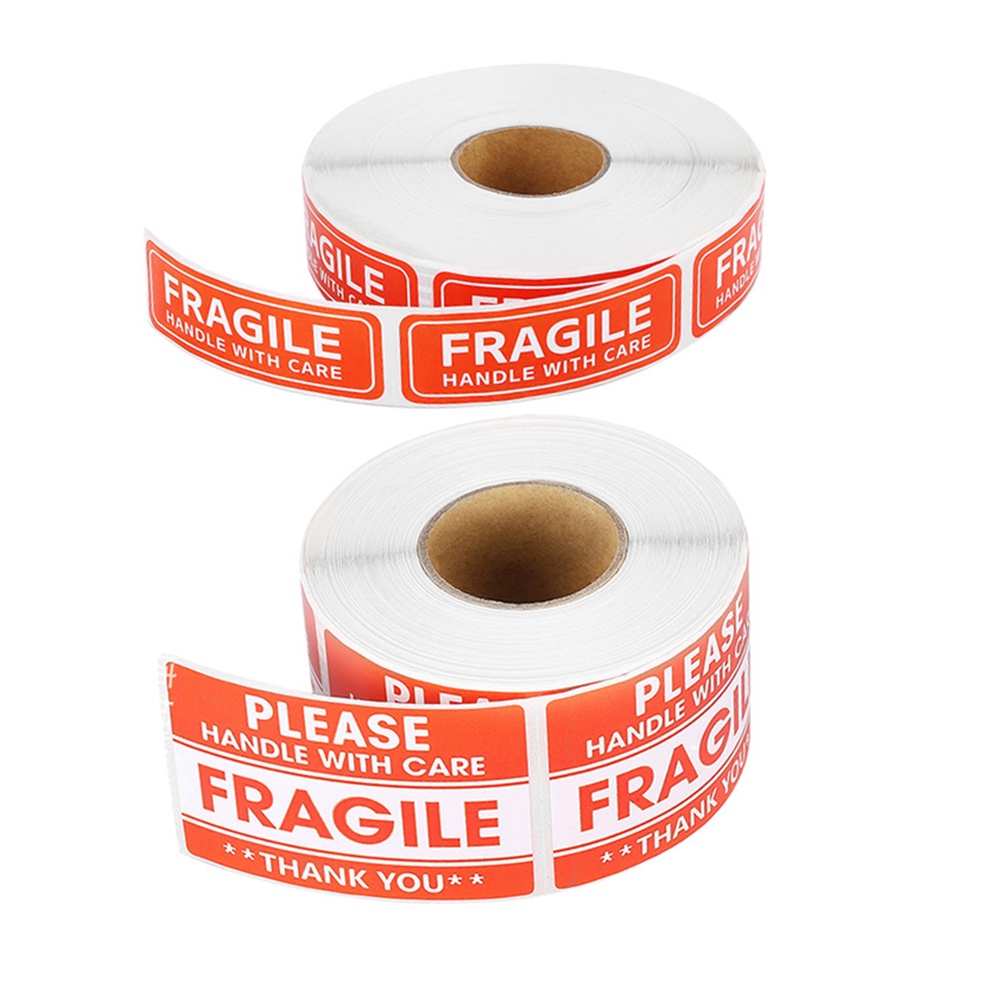 For Shipping Heavy Duty Handle With Care Roll Fragile Stickers Sign Labels Safe