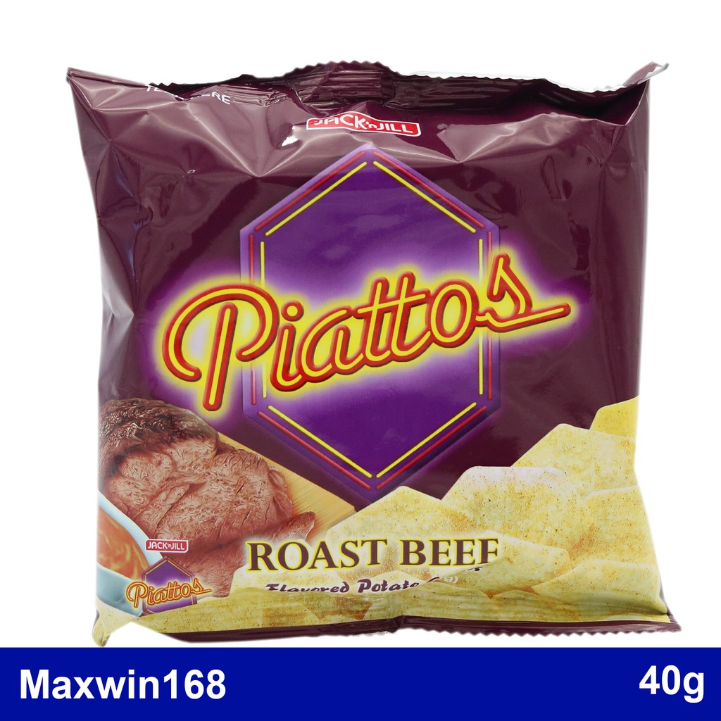 Piattos Roast Beef Flavored Potato Crisps 40g Shopee Philippines 