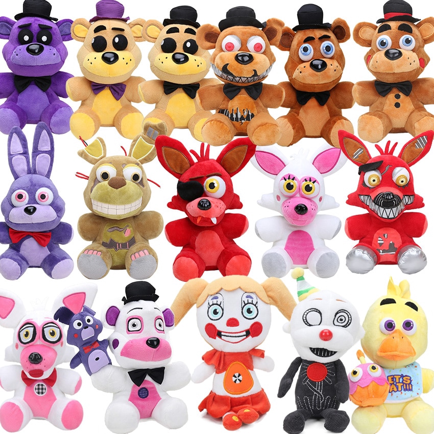 freddy fazbear stuffed animals