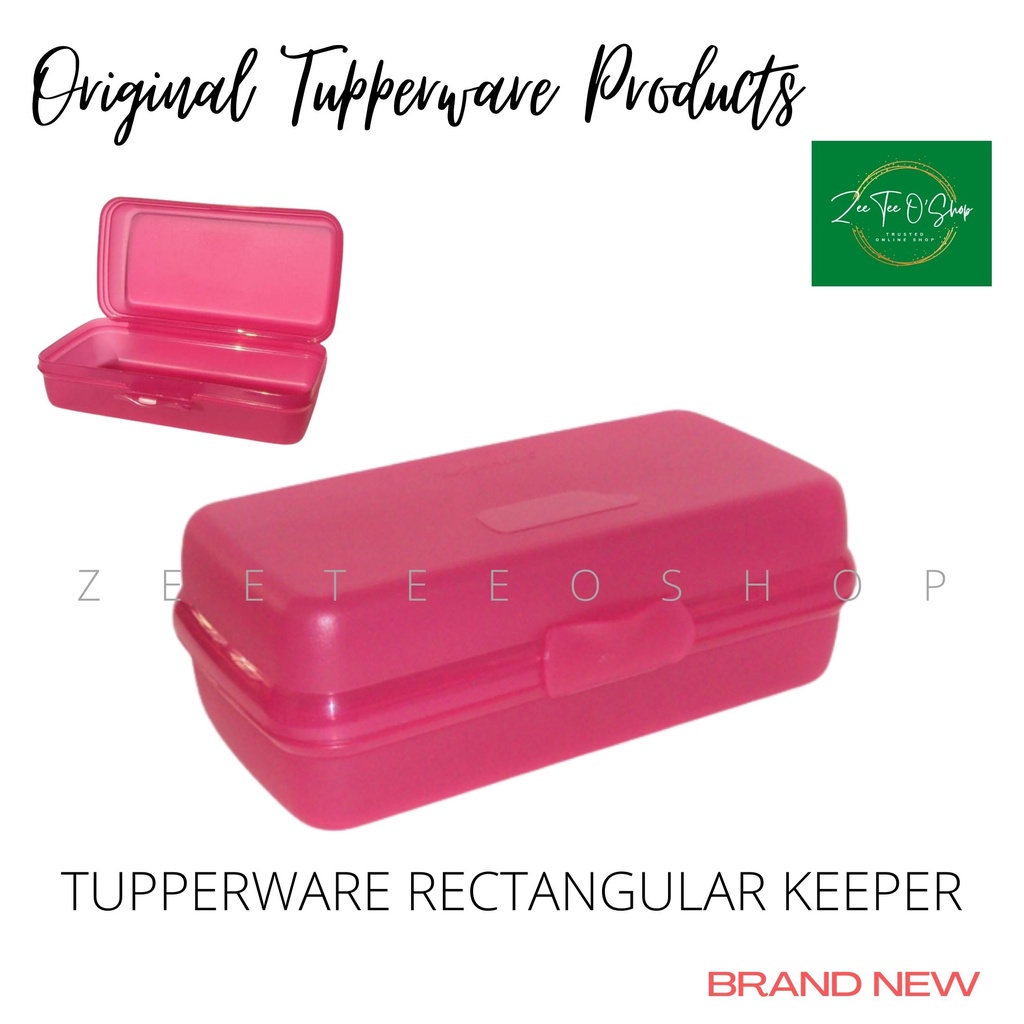 Tupperware Rectangular Keeper with FREEBIE (Guaranteed Original