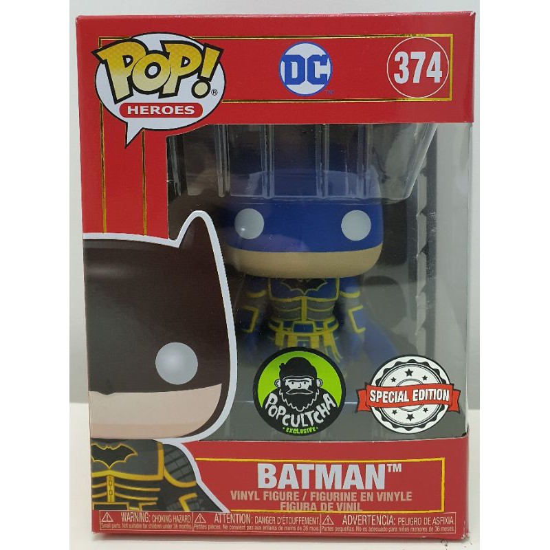 Imperial Batman Popcultcha Exclusive Funko Pop (Imperfect Box) | Shopee ...