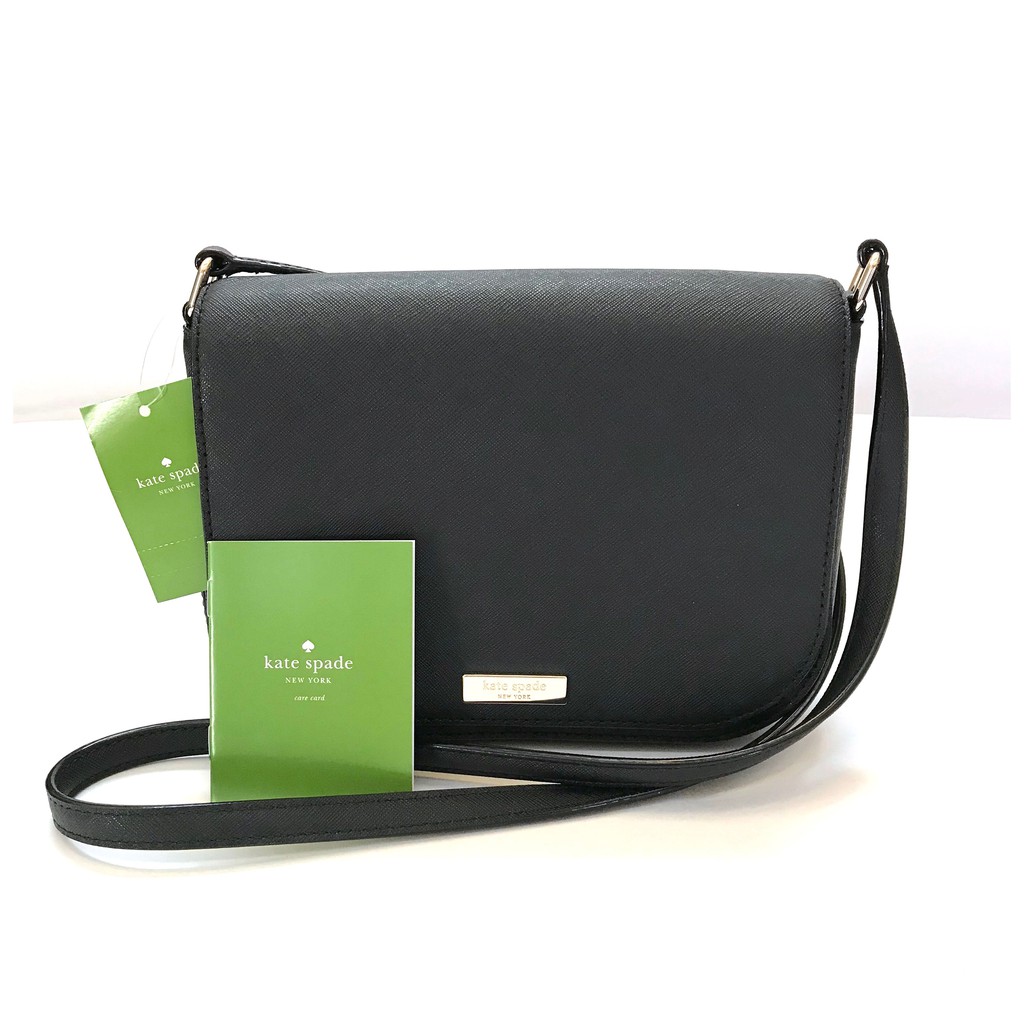 Kate Spade Large Carsen Laurel Way Black WKRU4150 Sling Bag | Shopee  Philippines