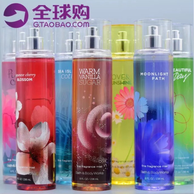 Bath And Body Works Fragrance Mist 250ml