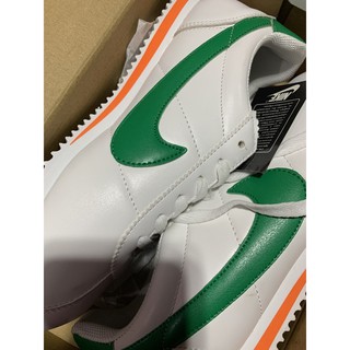 cortez white green