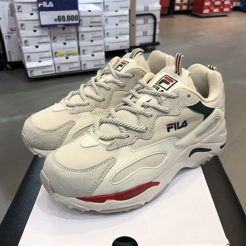 fila thick sole shoes