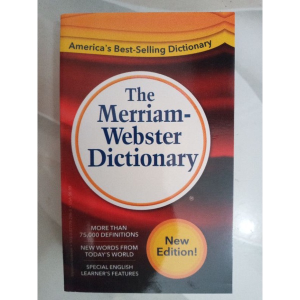 THE MERRIAM WEBSTER DICTIONARY (NEW EDITION) | Shopee Philippines