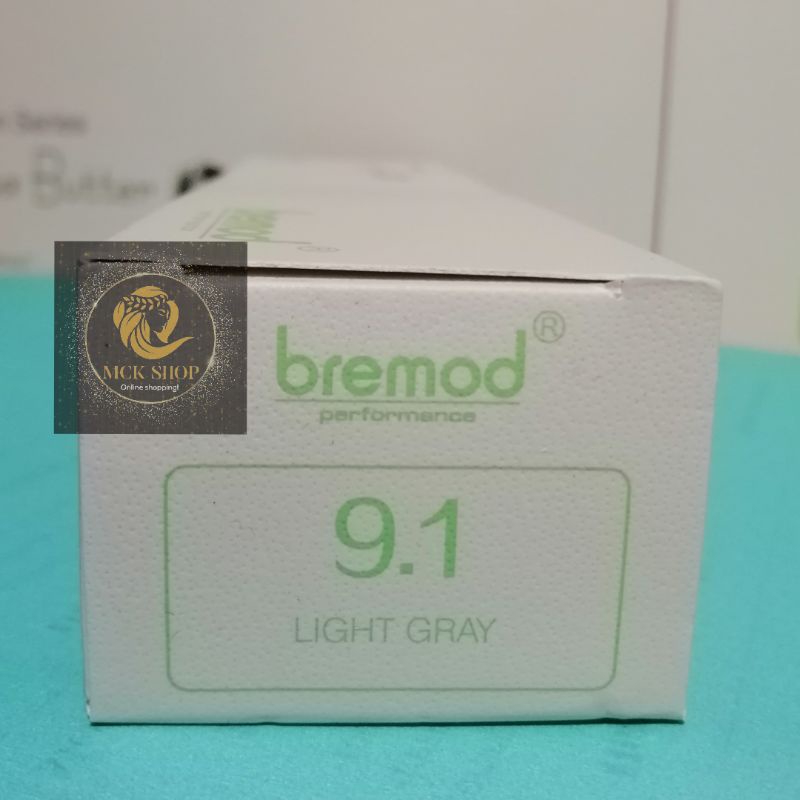 Bremod Premium Series Hair Color 9.1 Light Gray Shopee Philippines