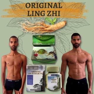 LingZhi lin zhi Vitamins Original Ginseng Lin Zi Geji Pil Original Pampataba for Adult and Kids