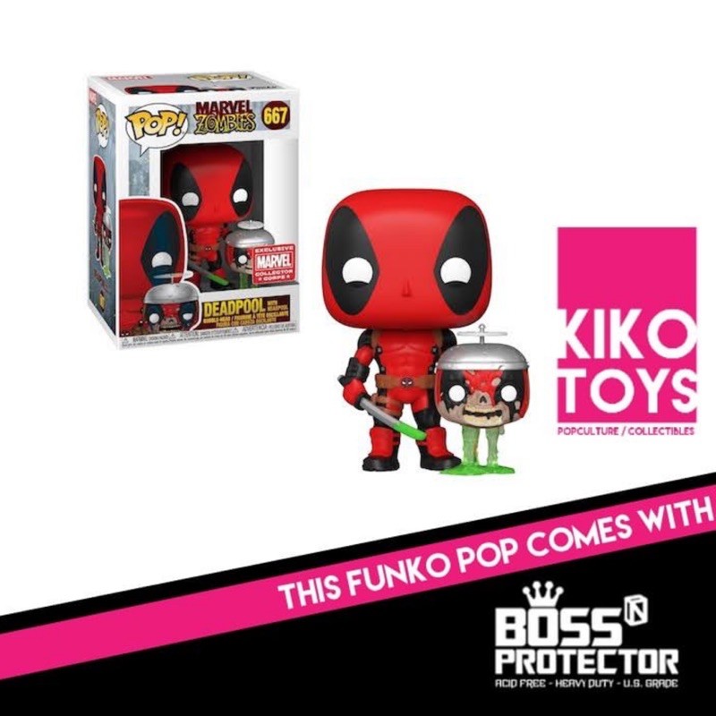 deadpool with headpool funko pop