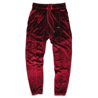 men's velvet sweatpants