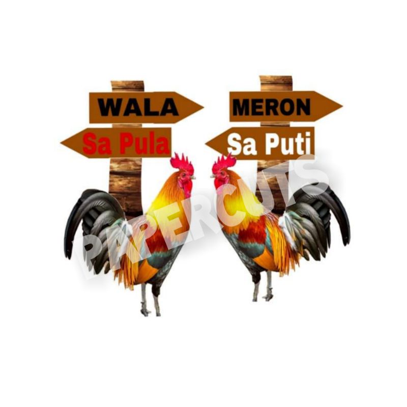 Sabong Printed Cake Topper Personalized Set Sabong Rooster Cake Cupcake Topper Set Shopee Philippines