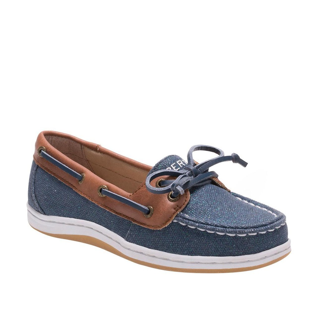 navy sperry shoes