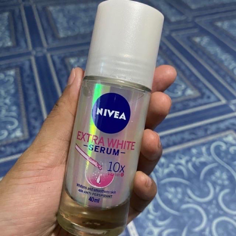 Nivea Extra White Serum Deodorant Rollon Shopee Philippines