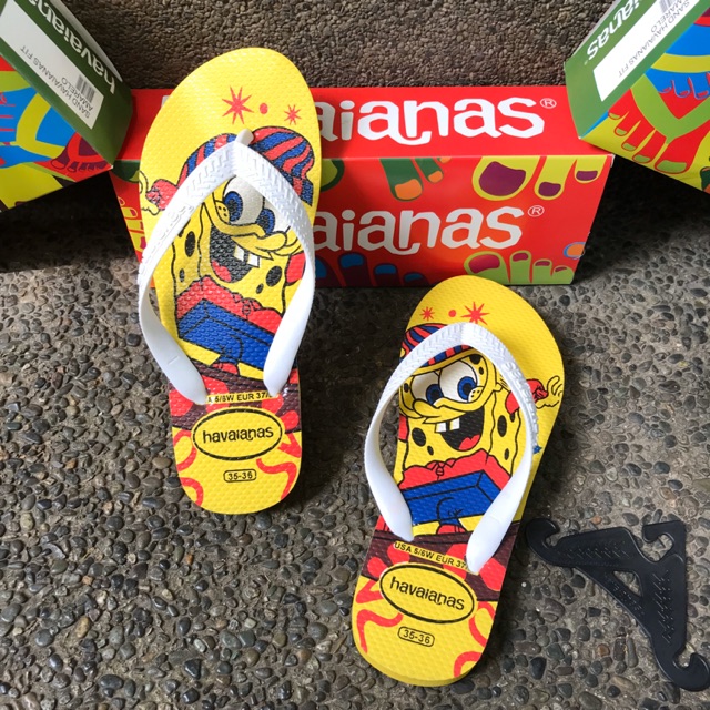 havaianas spongebob