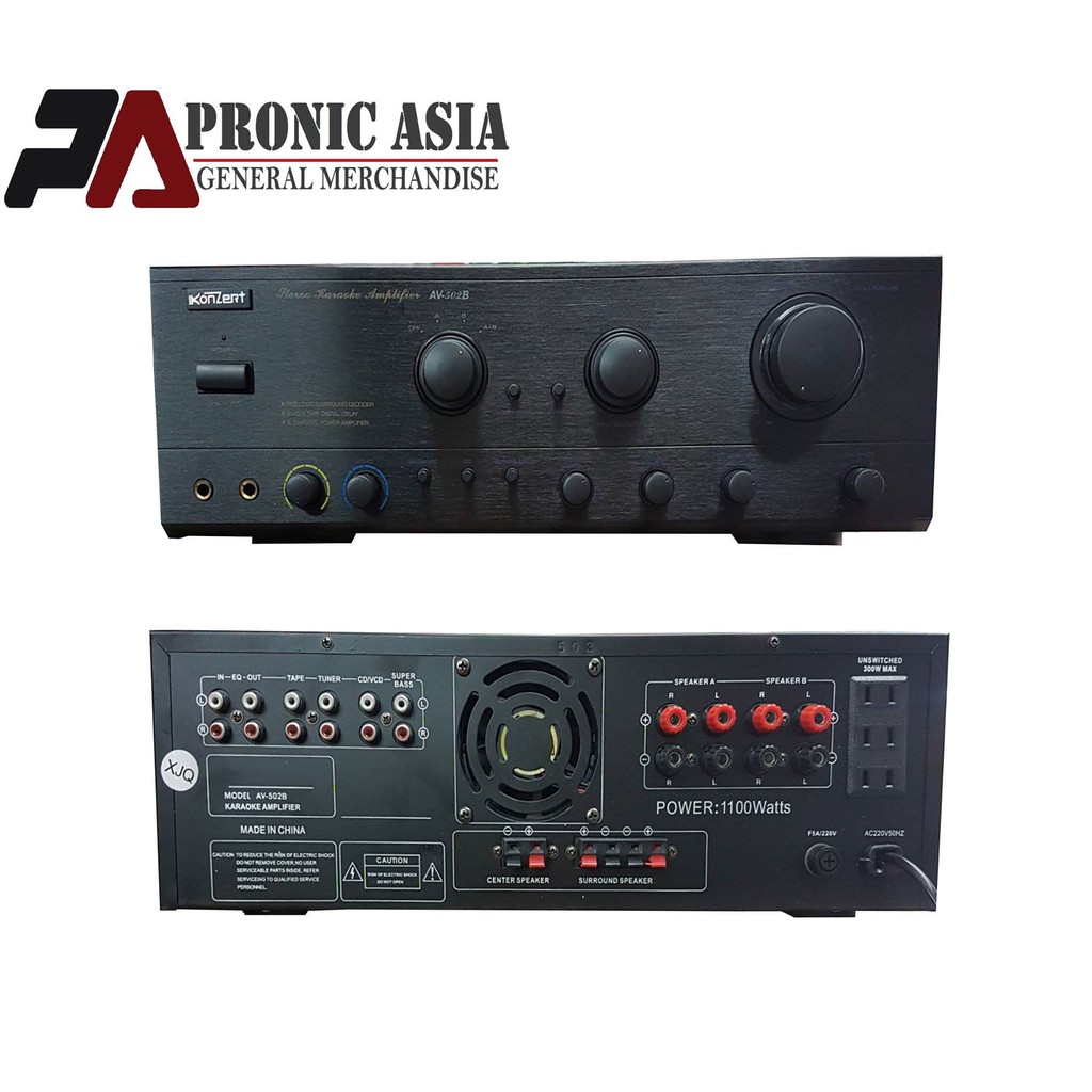 amplifier for 500 watt speakers