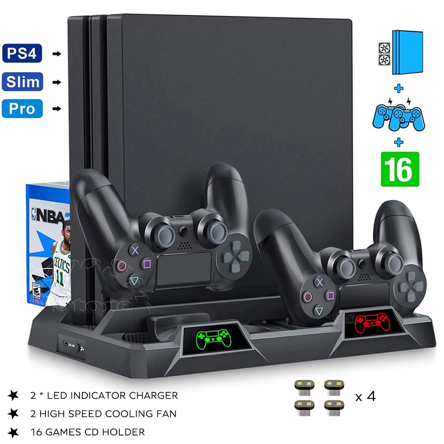 how do i use 2 controllers on ps4