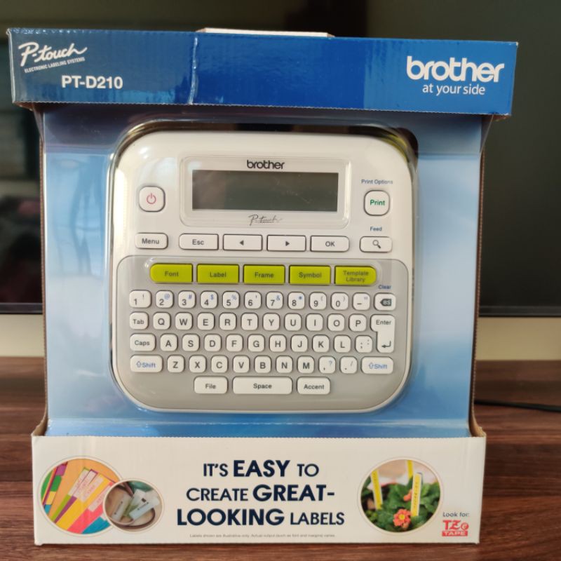 Brother P-Touch PT-D210 Label Maker Label Printer (1/2” or 12mm ...