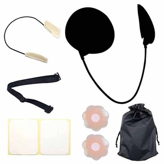 Invisible Push-Up Frontless Bra Silicone Deep Plunge Backless& Strapless Bra Kit