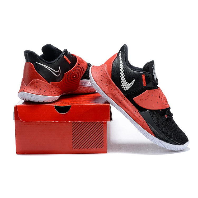 red and white basketball shoes