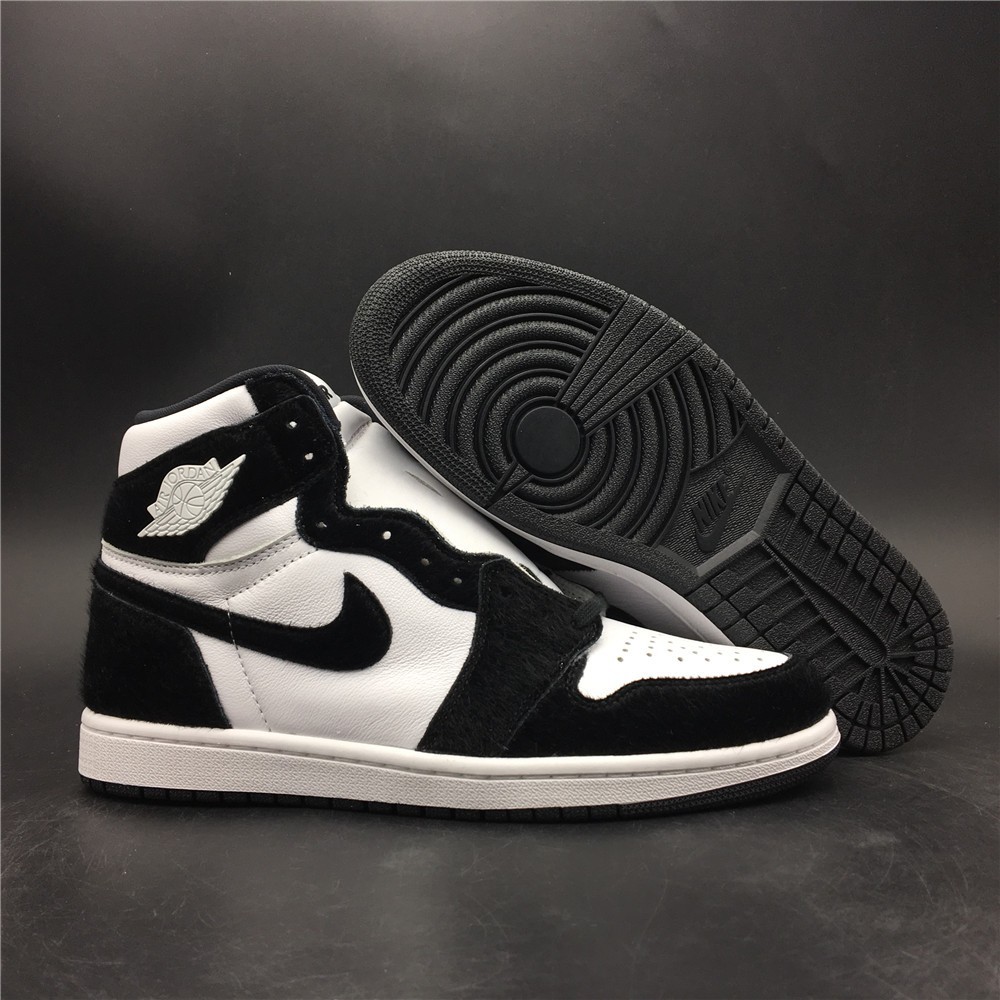 air jordan 1 panda black white