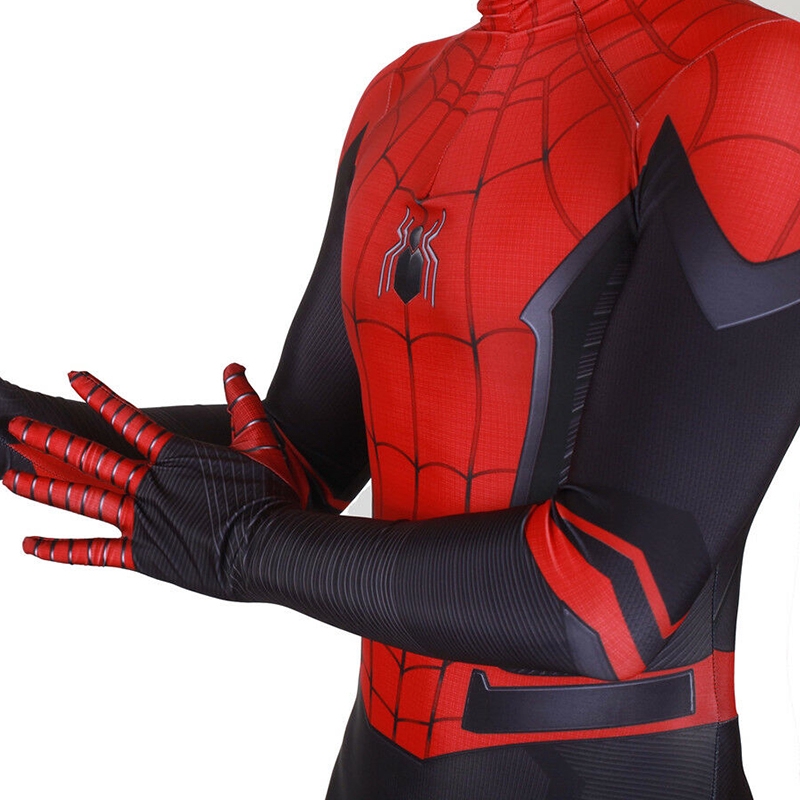 Spider Man Far From Home Peter Parker Adult Kids Cosplay Costume Spiderman  Bodysuit | Shopee Philippines