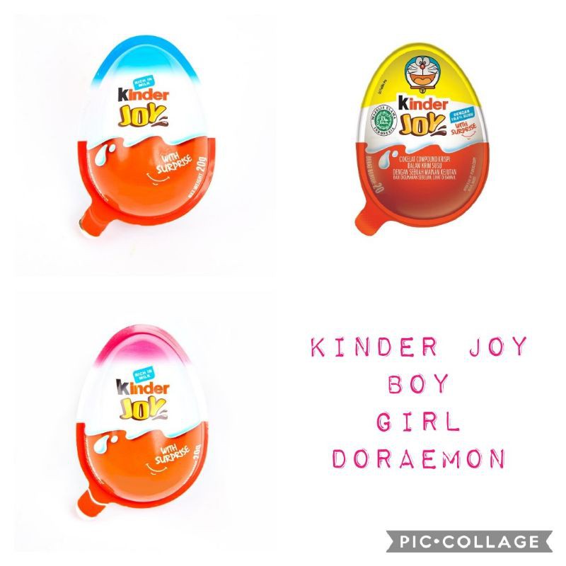  Kinder  Joy Doraemon  Boy and Girl 20g Shopee Philippines