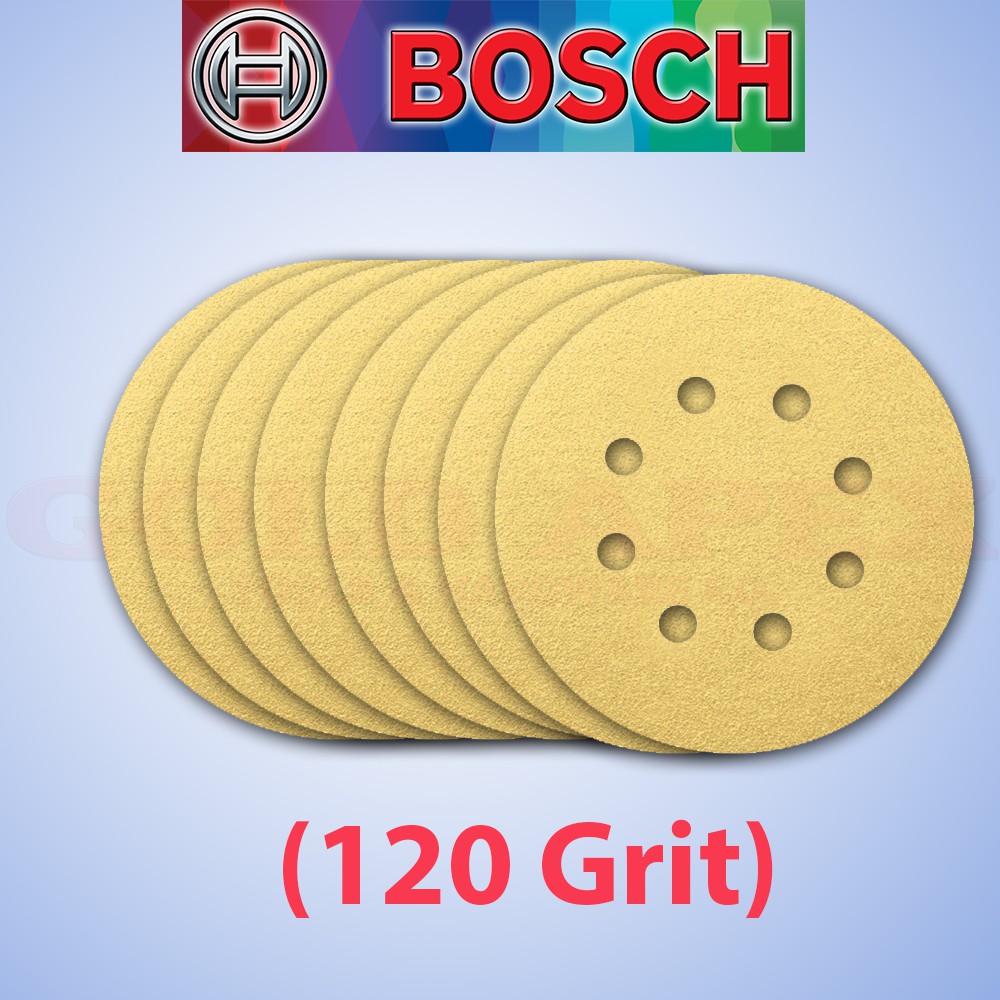 Bosch Velcro Sanding Disc 125mm 50pcs Set (120 Grit) Shopee Philippines