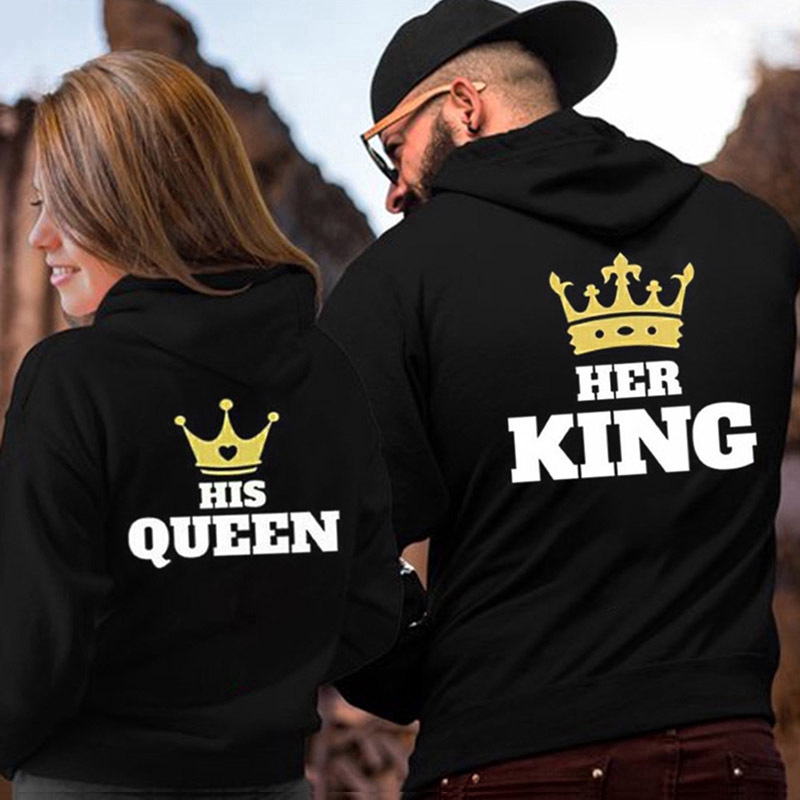 her king his queen jumpers