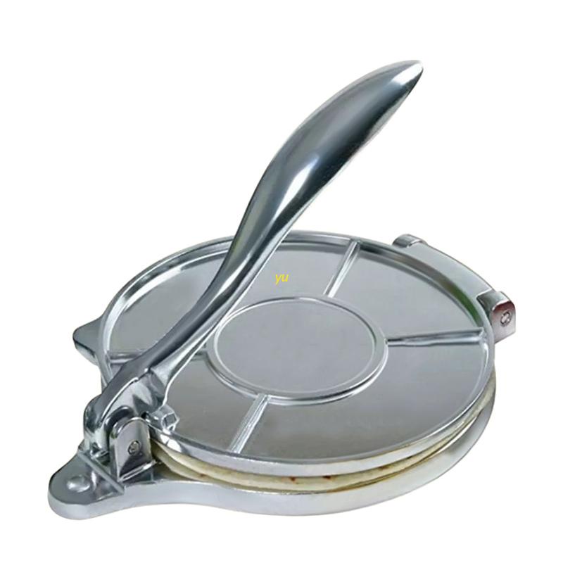 yu Tortilla Press 8 Inch Cast Aluminum Tortilla Maker HeavyDuty