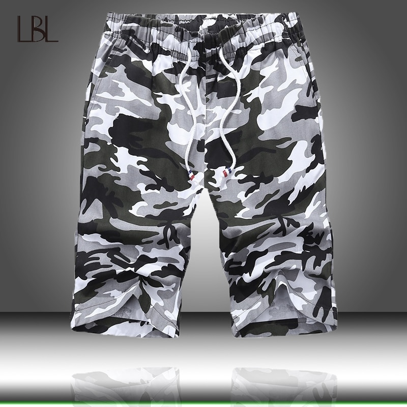 cargo shorts camouflage mens