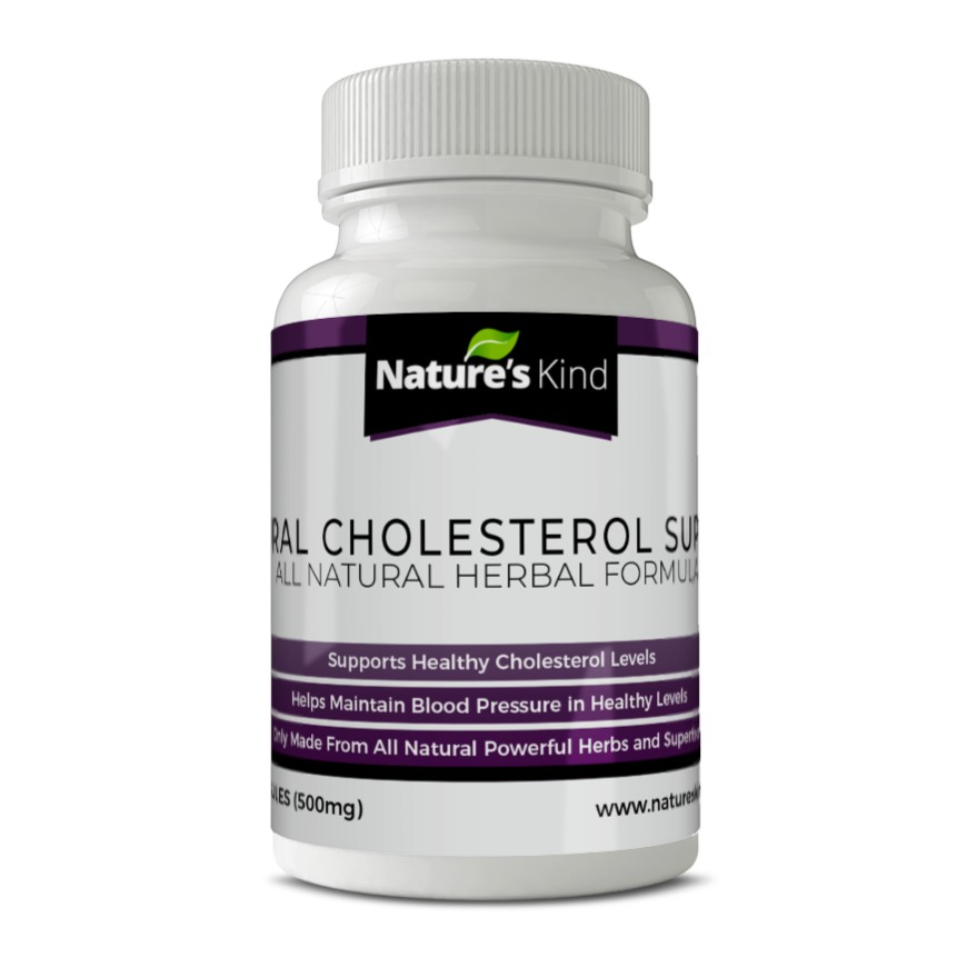 Cholesterol Support Supplement with 6 Best HERBS for Heart Support