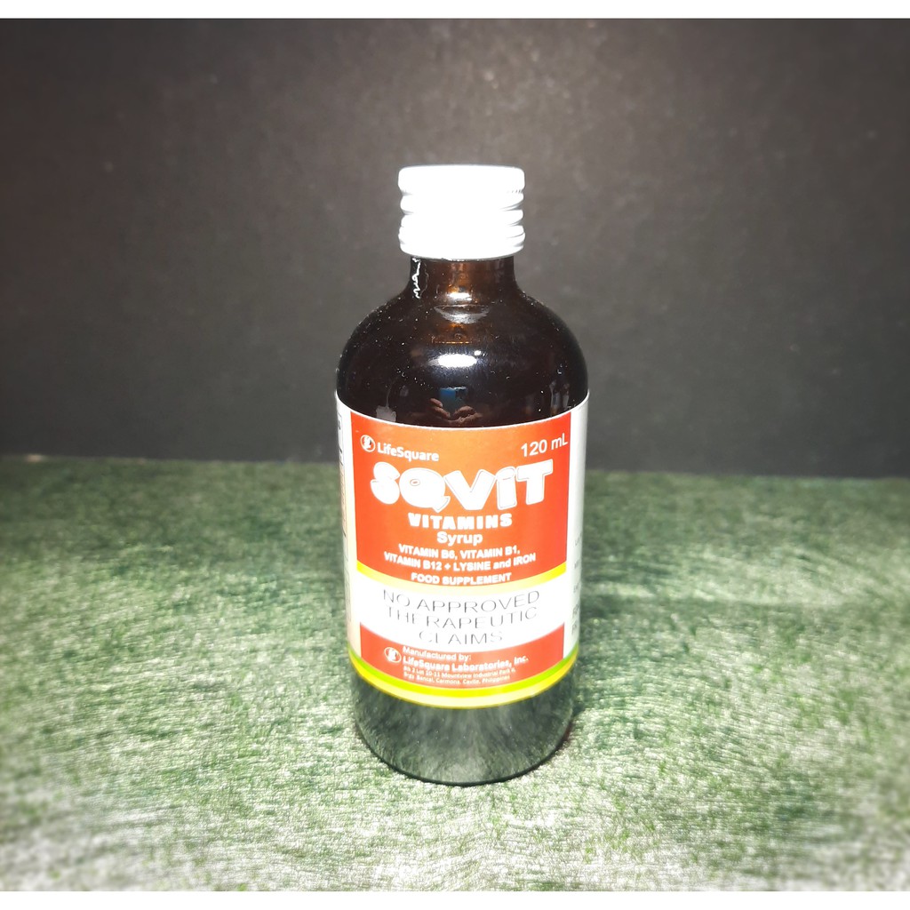 SQVIT Vitamins Syrup Sqvit Food Supplement Multivitamins For kids #3