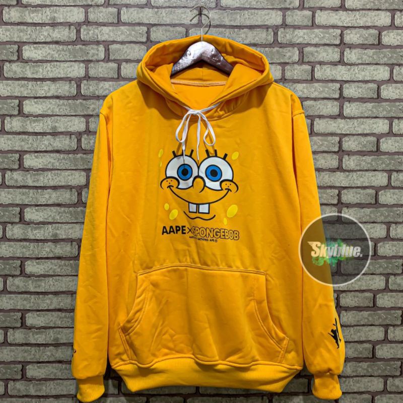 spongebob bape hoodie