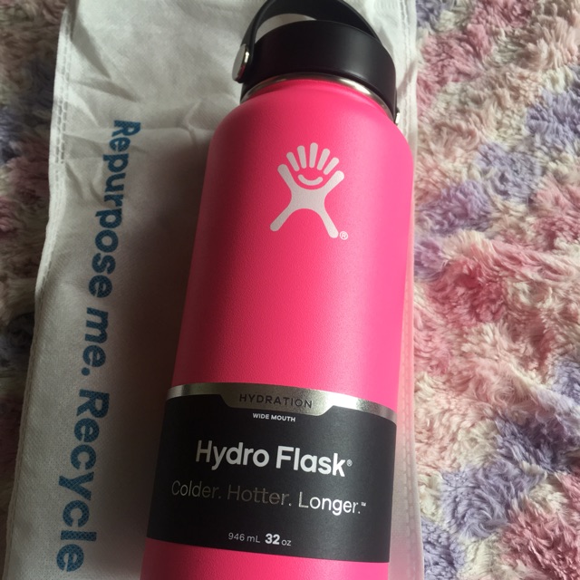 flamingo pink hydro flask 40 oz