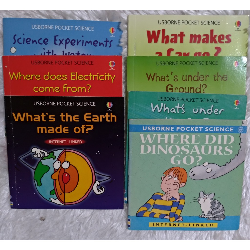 Usborne Pocket Science Books | Shopee Philippines