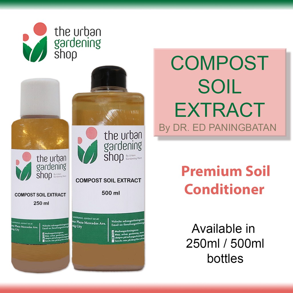 Dr.Ed's Compost Soil Extract (Premium Soil Conditioner)/ THE URBAN