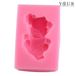 yourfashionlife DIY Cute Dog Shape Silicone Fondant Cake Mold Candy Cookie Kitchen Baking Tool #4