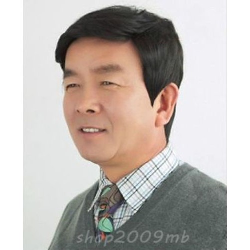 100 Real Hair Men S Short Black Human Hair Wigs Shopee Philippines