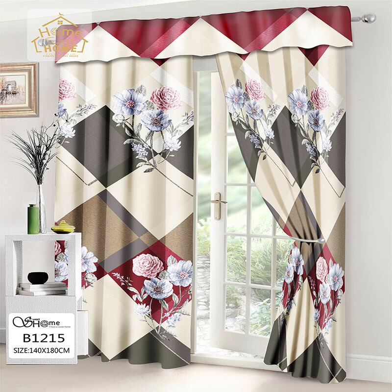 Cartoon Character Curtain for Window or Door Home Decoration Shopee