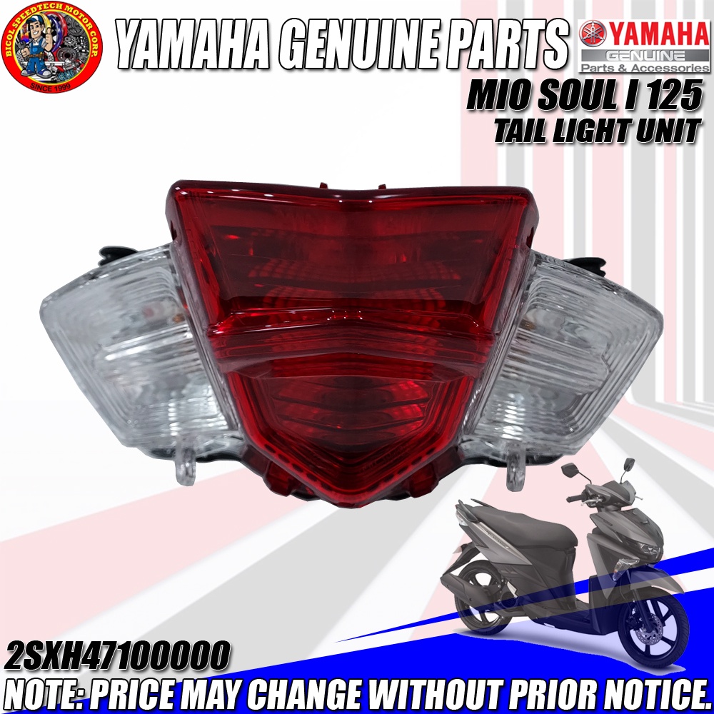 mio soul i 125 tail light price