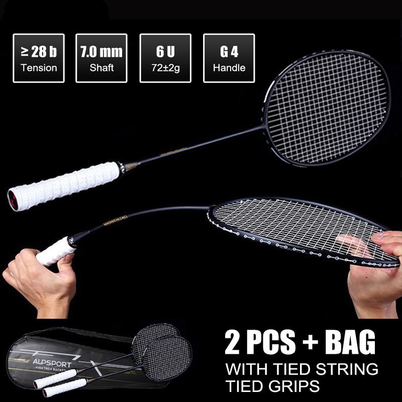 Badminton Racket Couple Alloy Split Racket Student Beginner Fitness