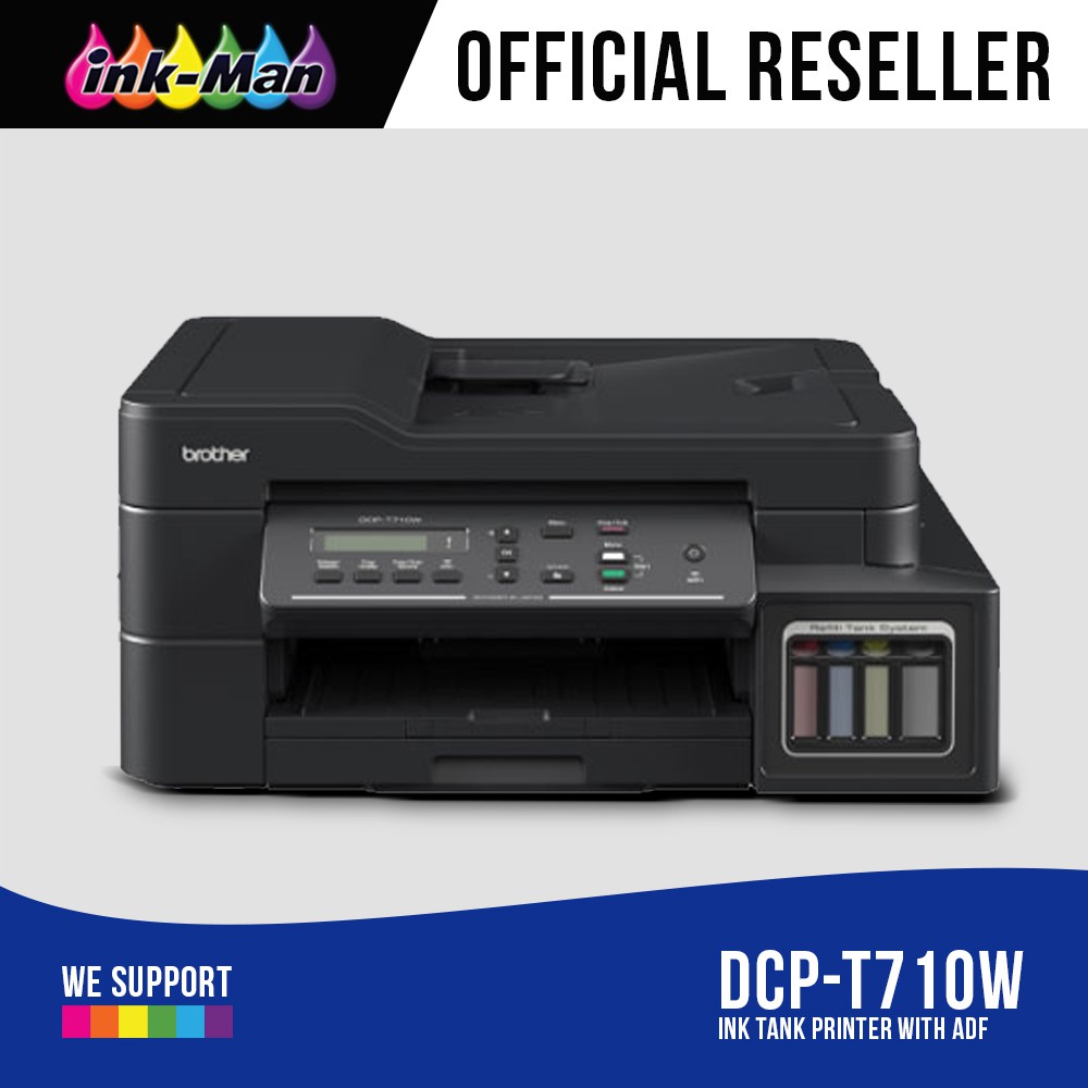 Brother Dcp-t710w Ink Tank Printer With Adf 