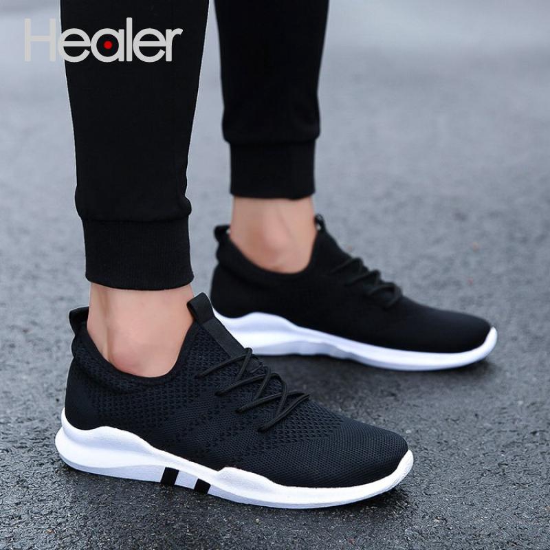 solid black non slip shoes