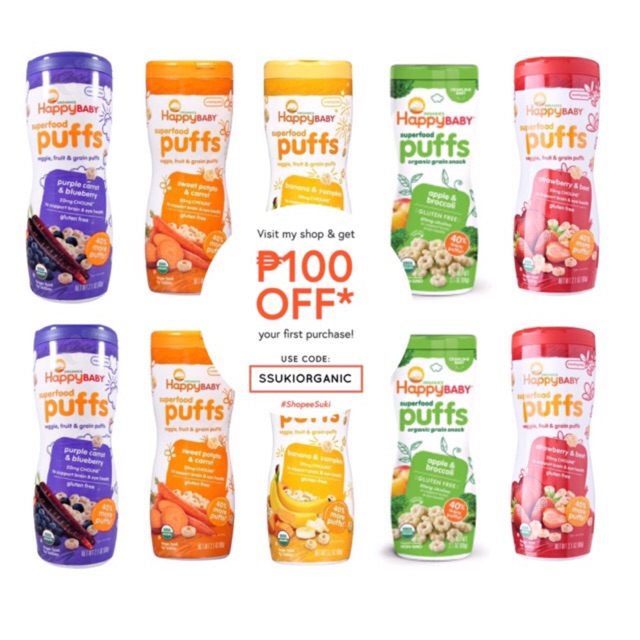 happy baby puffs