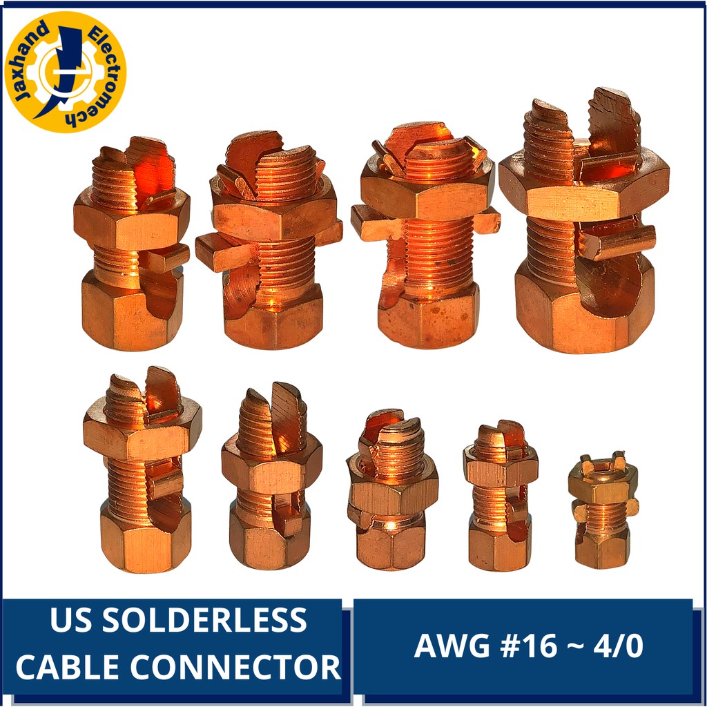 Solderless Connector AWG 16 to 2/7 Shopee Philippines
