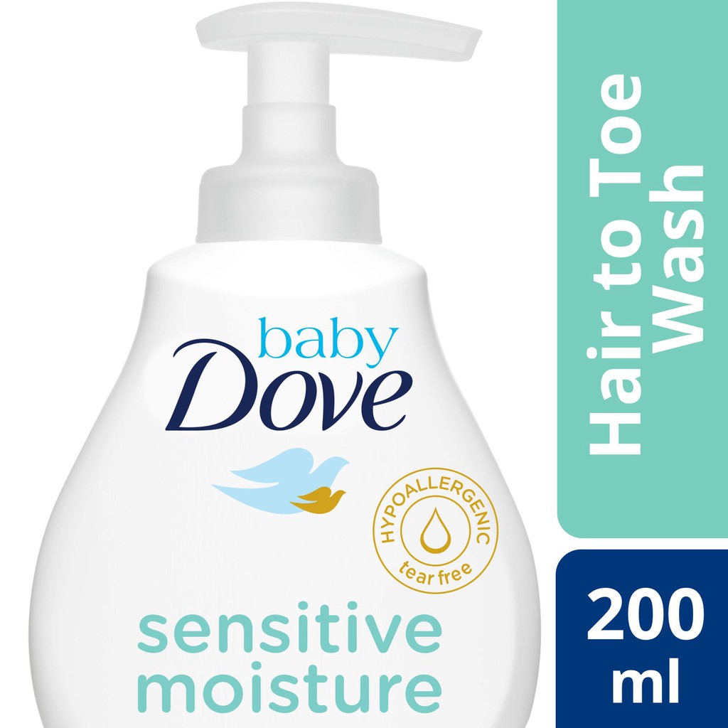 dove baby bath wash